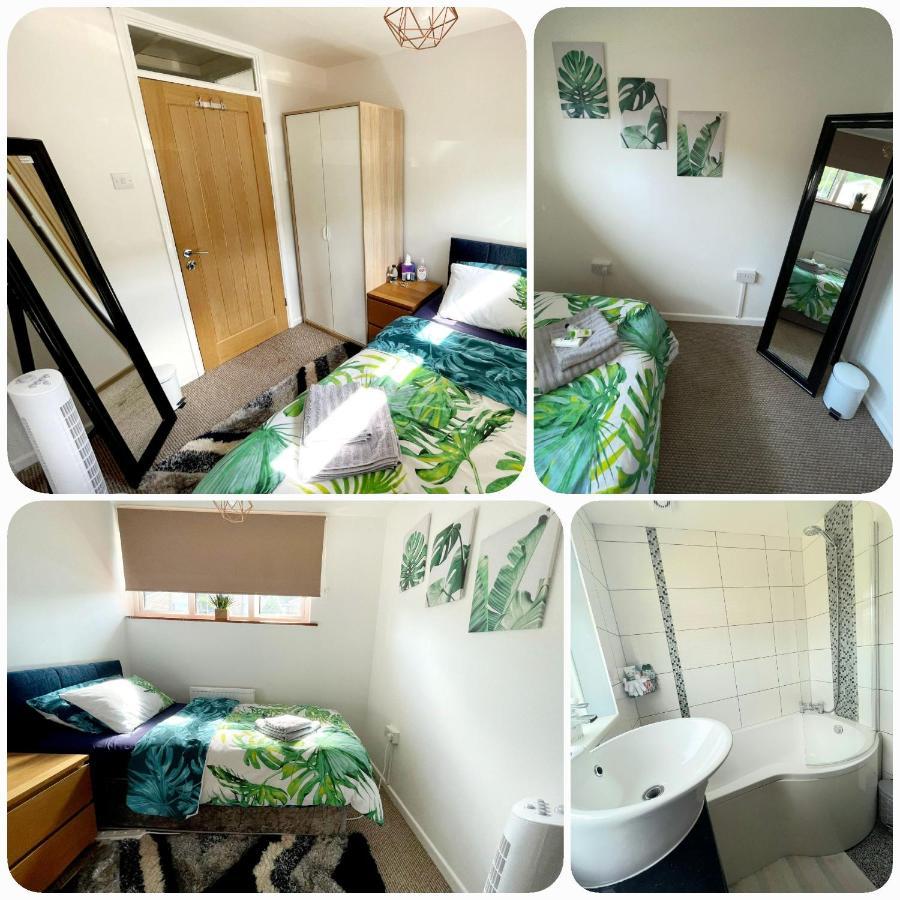 5Min Drive To Luton Airport, 2 Train Stations & Motorway - Free Parking - Late Check Out 11Am - Quiet & Peaceful Location With A Relaxing Garden - Only 25Min Drive To North London - Free Wifi Appartement Buitenkant foto